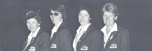 Pauline Sanderson, Louise Briers, Edwina Kennedy, Sandra McCaw